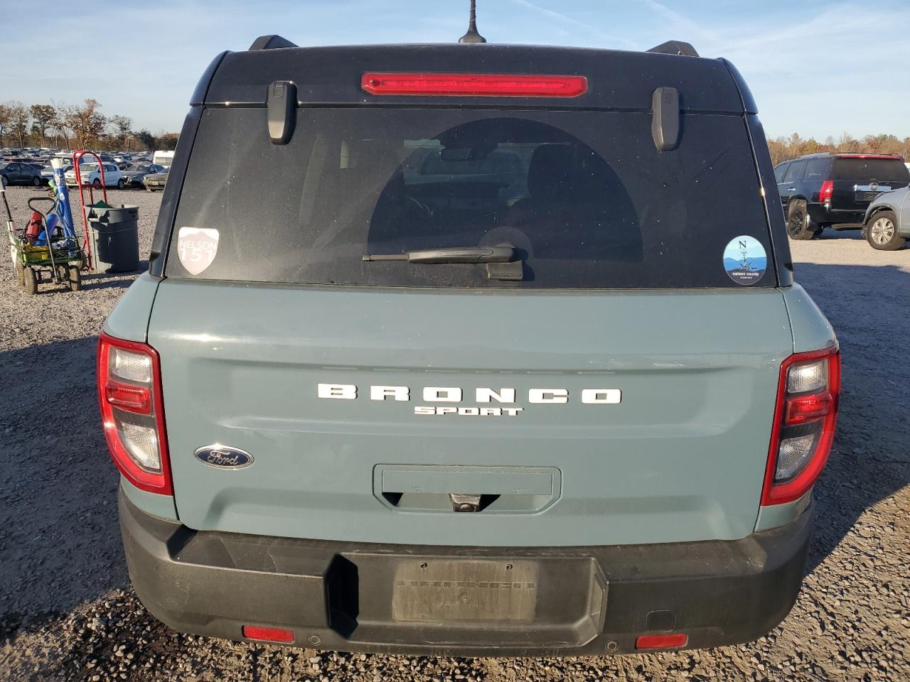 2021 Ford Bronco VIN 3FMCR9C68MRA34728 Copart auction photo, front end / minor dent/scratches damage thumbnail 6