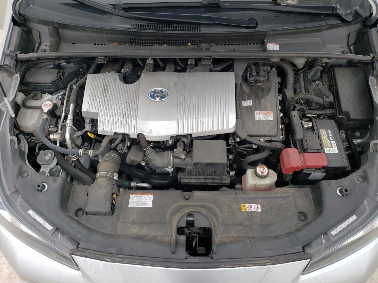 2021 Toyota Prius VIN JTDKAMFU2M3128669 Copart auction photo, side / minor dent/scratches damage thumbnail 11
