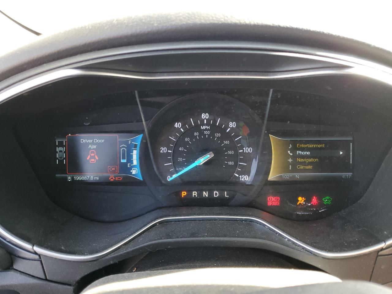 2014 Ford Fusion VIN 3FA6P0RU2ER270310 Copart auction photo, rear end / side damage thumbnail 9