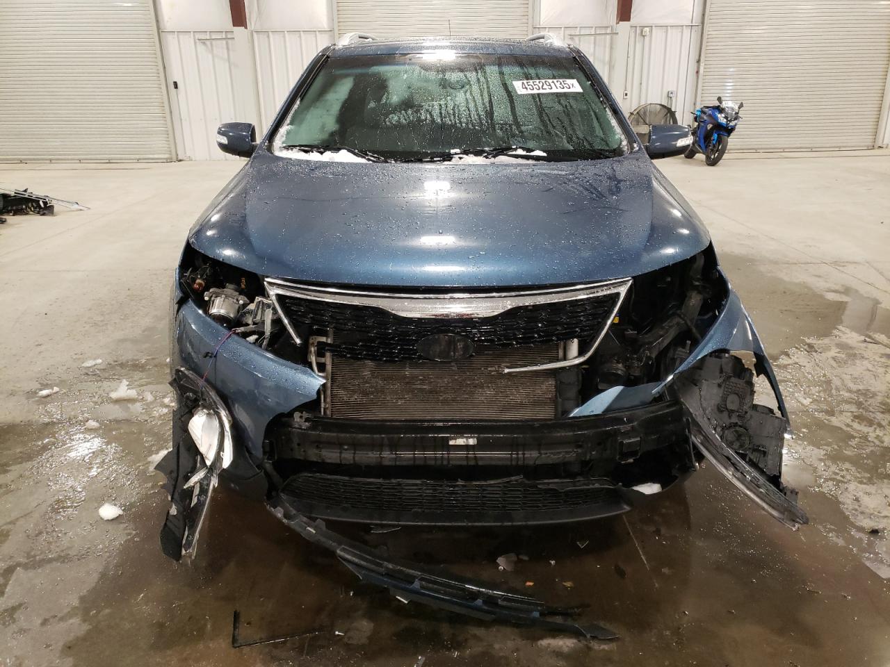 2014 KIA Sorento VIN 5XYKTDA63EG516235 Copart auction photo, front end damage thumbnail 5