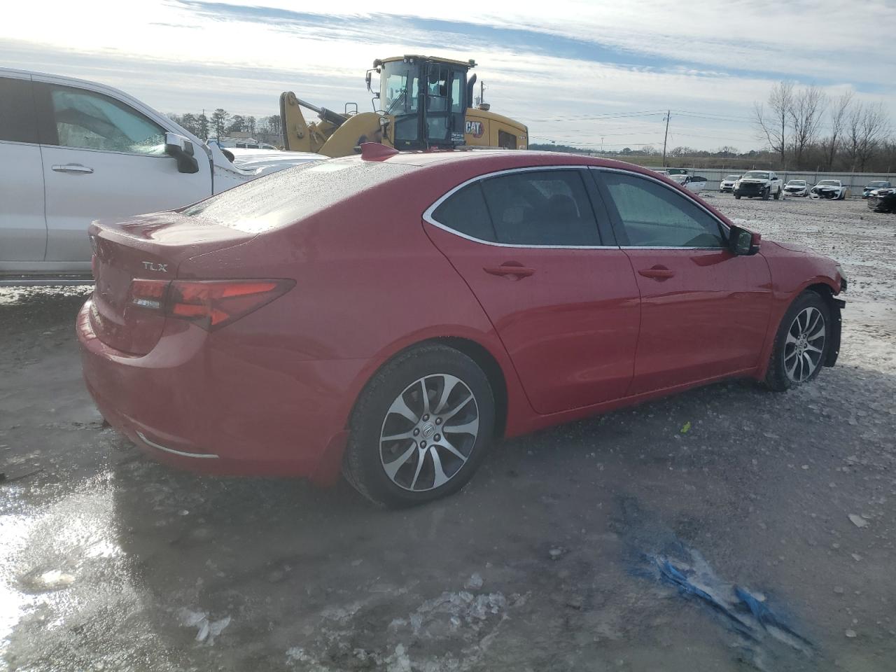 2017 Acura TLX VIN 19UUB1F53HA009710 Copart auction photo, front end damage thumbnail 3