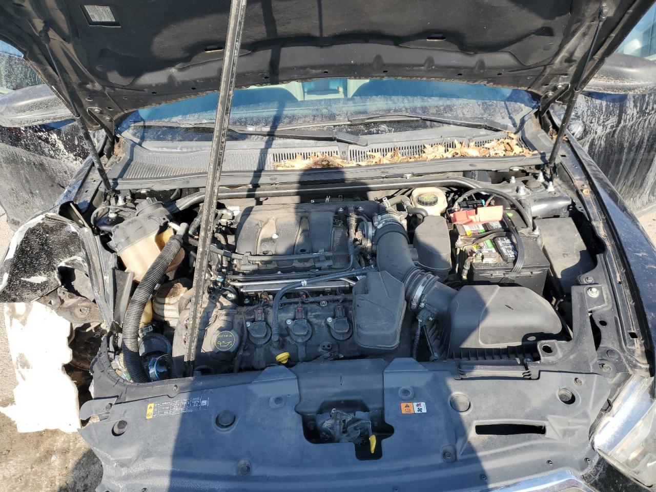 2014 Ford Taurus VIN 1FAHP2D84EG166746 Copart auction photo, front end / rear end damage thumbnail 12