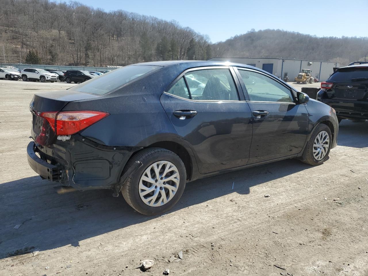 2019 Toyota Corolla VIN 2T1BURHE2KC198820 Copart auction photo, rear end damage thumbnail 3