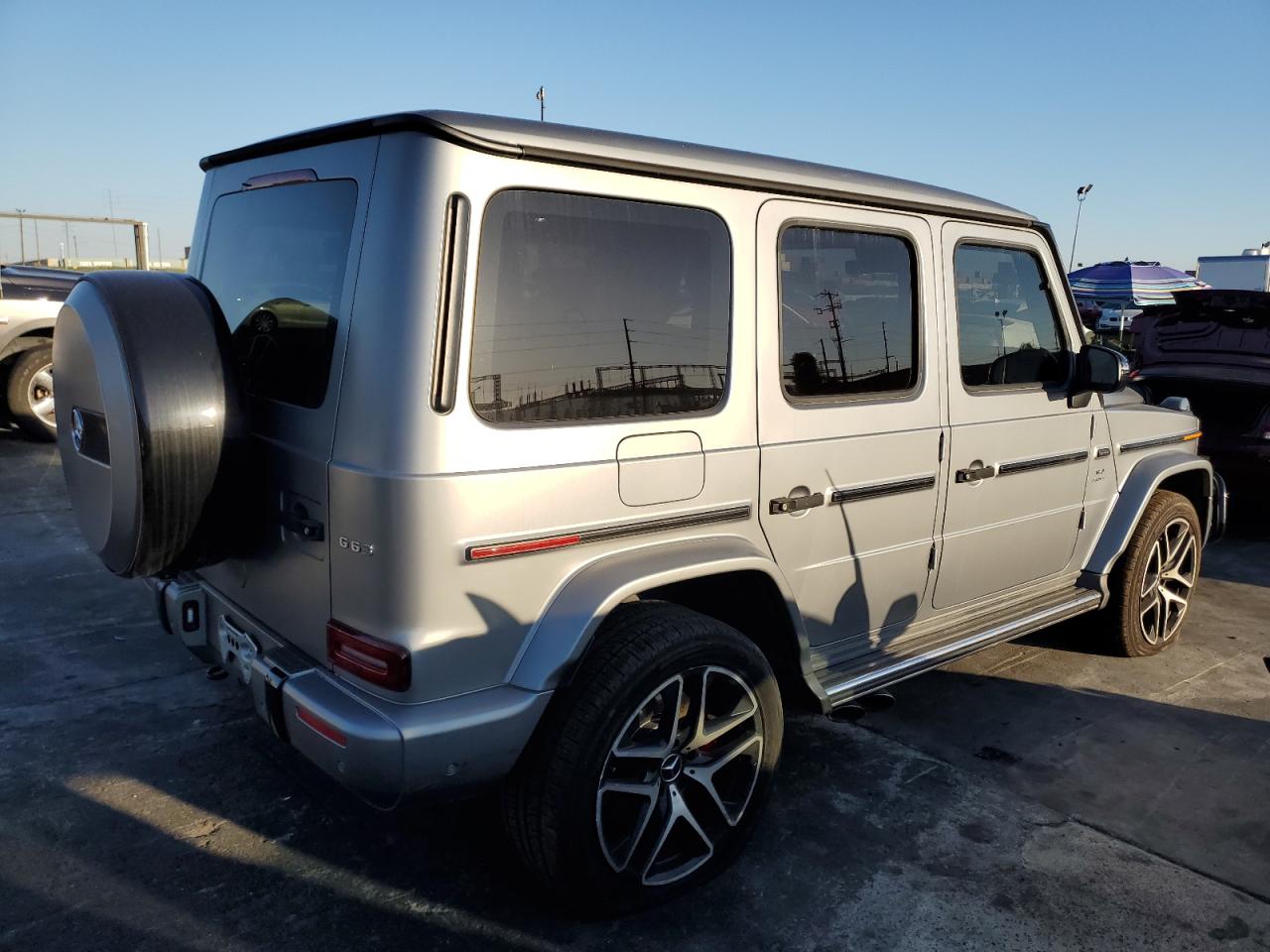 2019 Mercedes-Benz G-klasse VIN WDCYC7HJ5KX326462 Copart auction photo, all over damage thumbnail 3