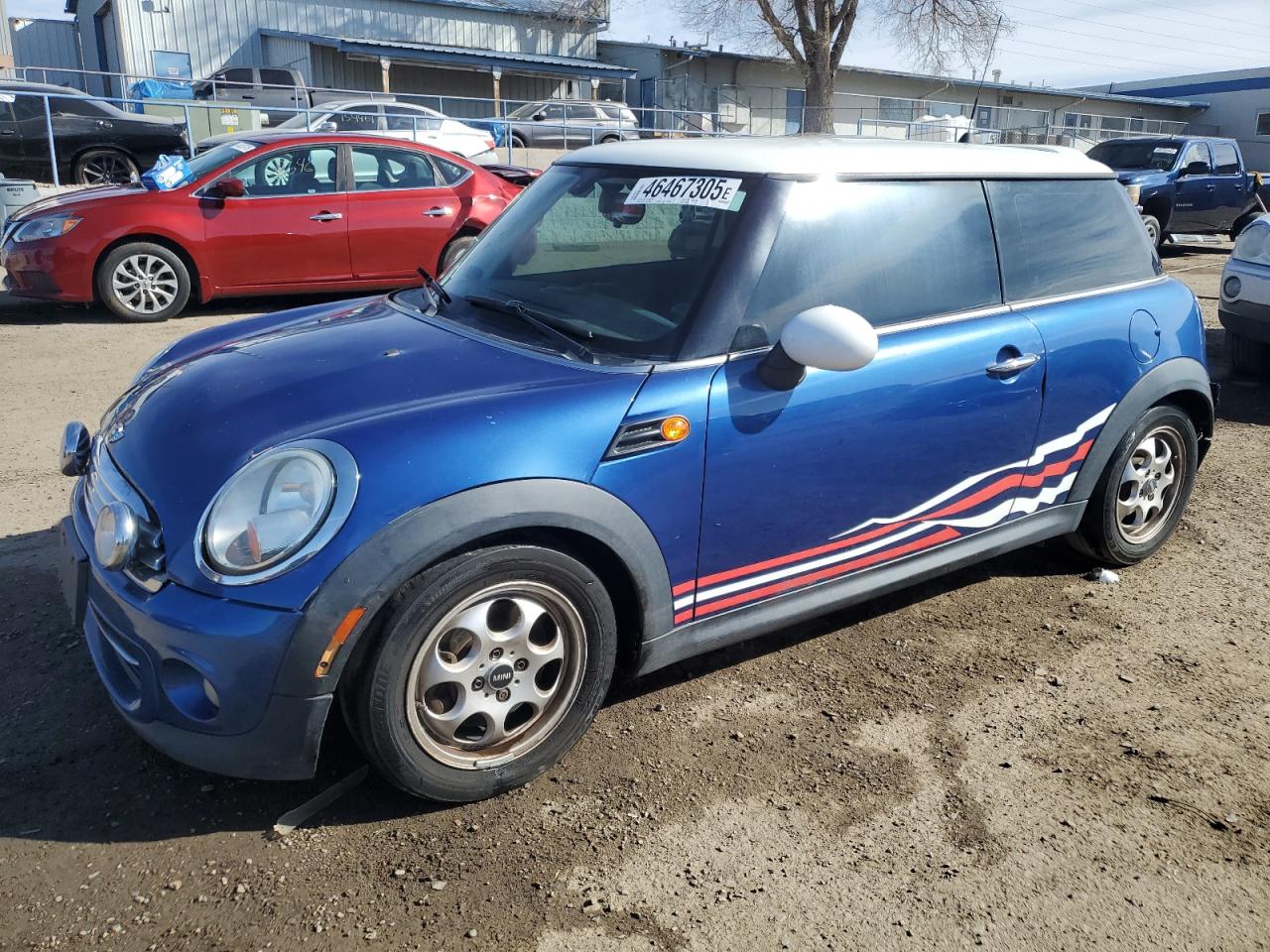 2012 MINI Cooper VIN WMWSU3C57CT543075