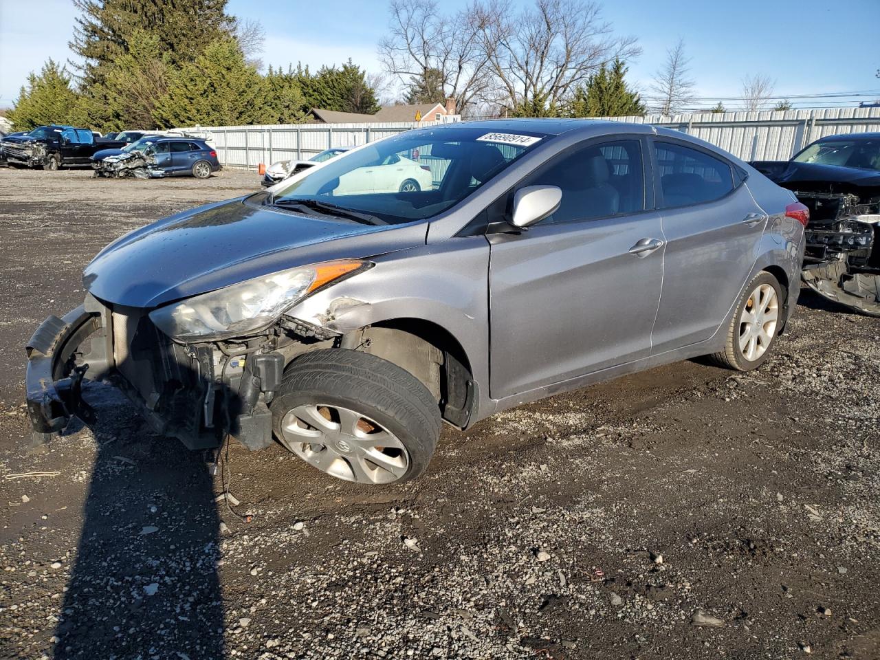 2013 Hyundai Elantra VIN KMHDH4AEXDU517599