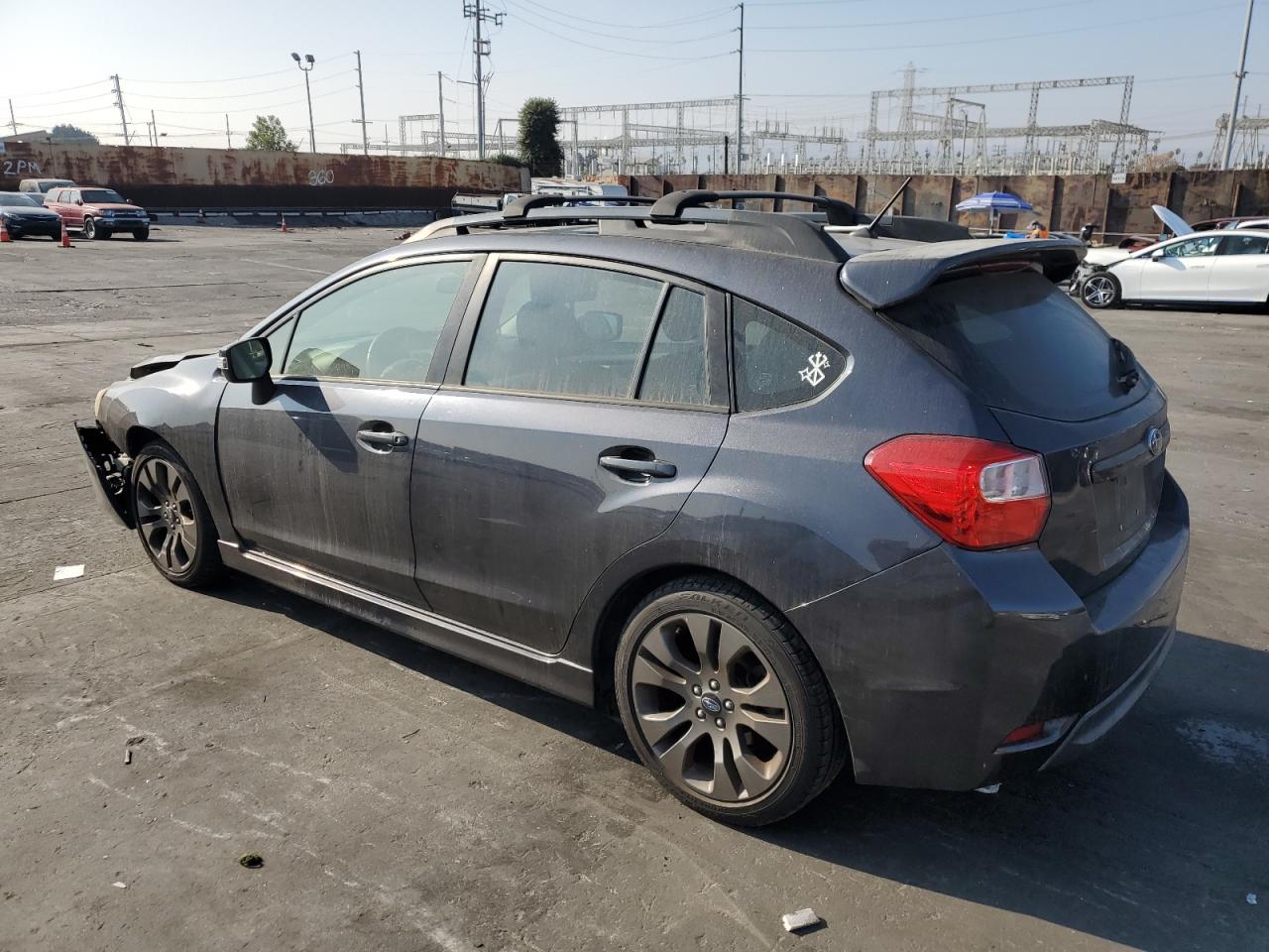 2015 Subaru Impreza VIN JF1GPAT61F8294735 Copart auction photo, front end damage thumbnail 2