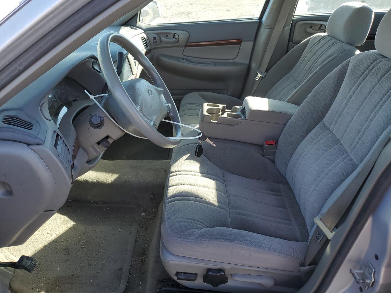 2004 Chevrolet Impala VIN 2G1WF52E449449555 Copart auction photo, front end / rear end damage thumbnail 7