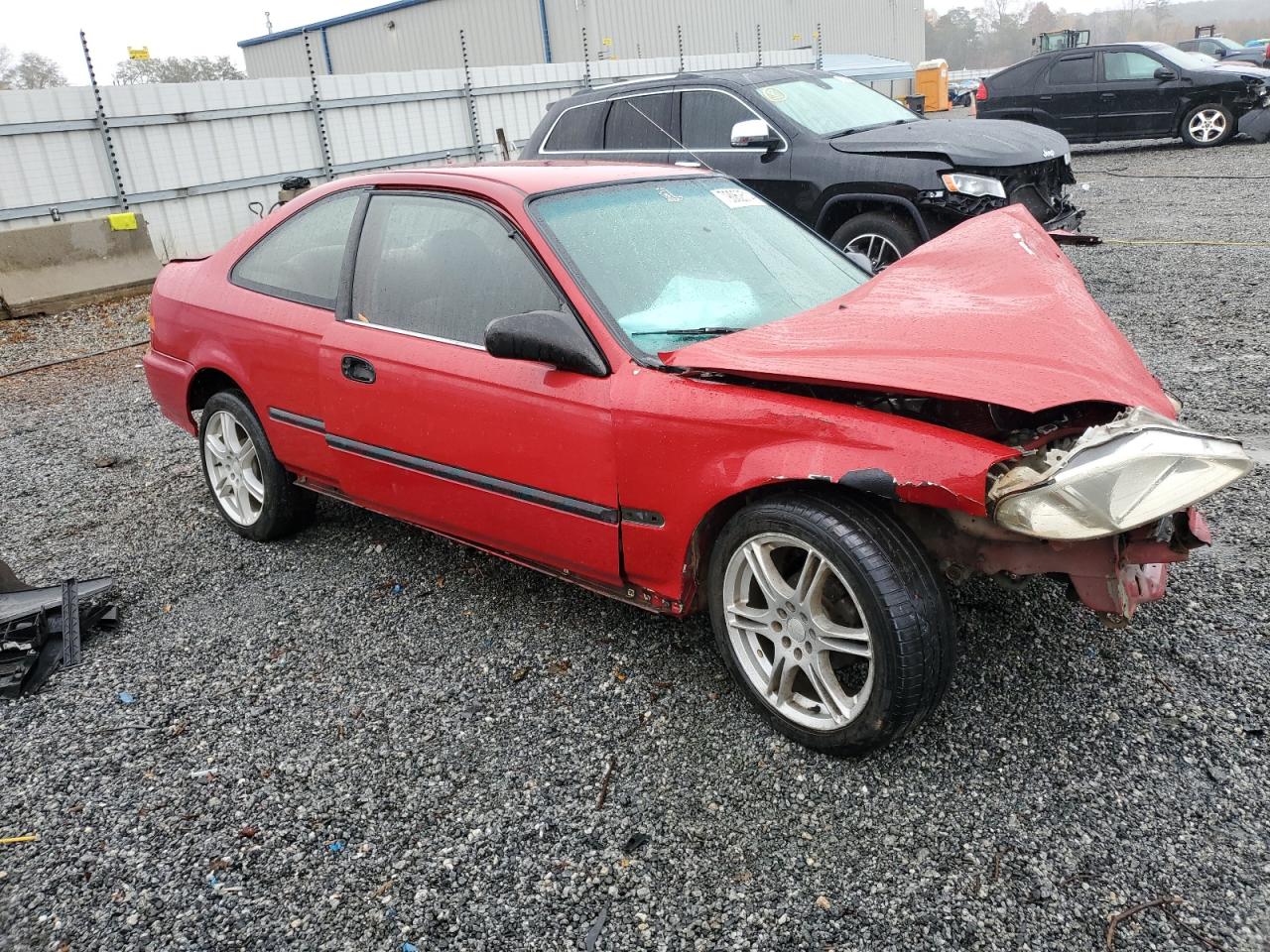 1998 Honda Civic VIN 1HGEJ7122WL027379 Copart auction photo, front end damage thumbnail 4