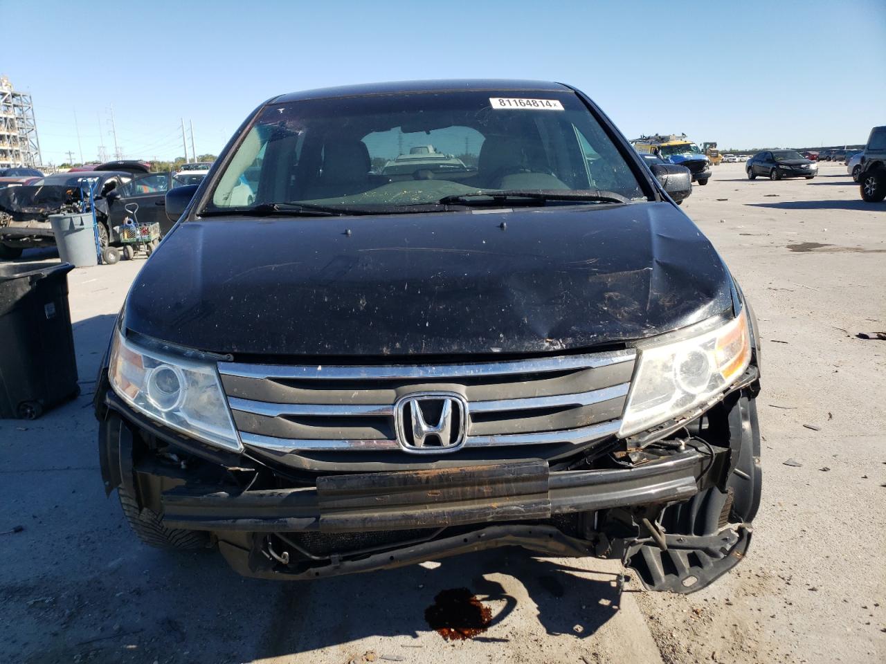 2011 Honda Odyssey VIN 5FNRL5H45BB071234 Copart auction photo, front end damage thumbnail 5