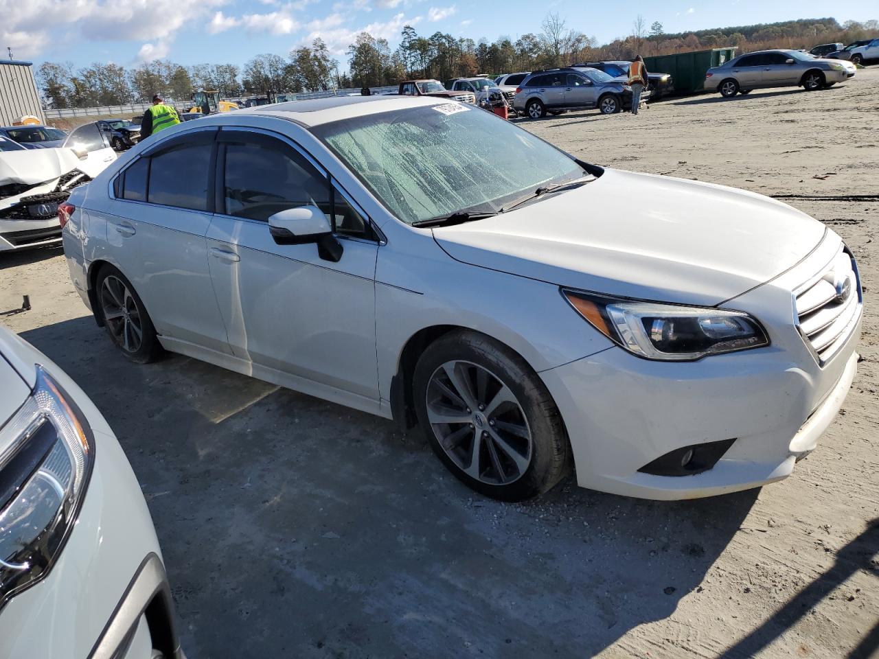 2017 Subaru Legacy VIN 4S3BNAN69H3037958 Copart auction photo, water/flood damage thumbnail 4