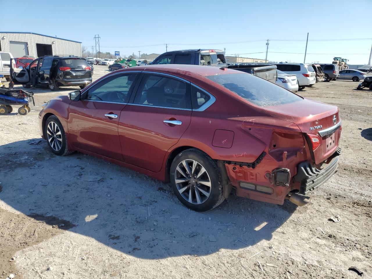 2017 Nissan Altima VIN 1N4AL3AP3HC128077 Copart auction photo, rear end / minor dent/scratches damage thumbnail 2