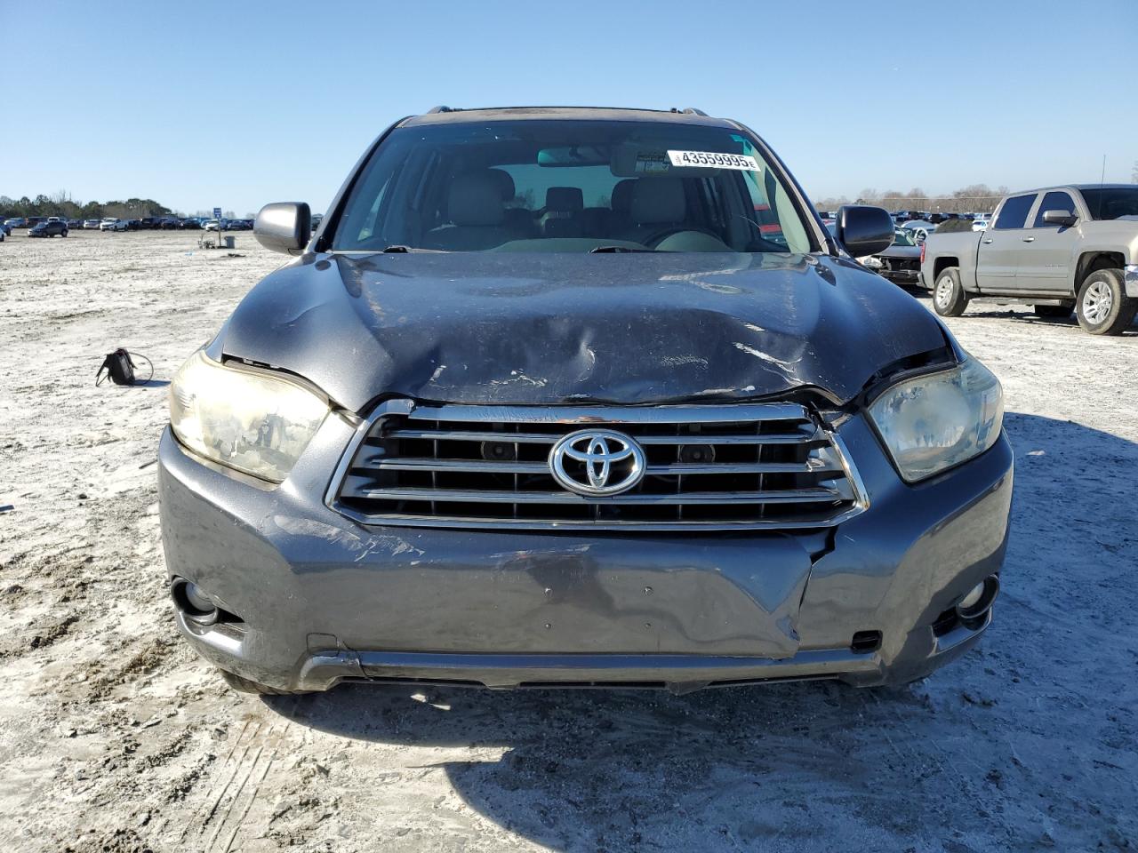 2008 Toyota Highlander VIN JTEDS43A082067250 Copart auction photo, front end damage thumbnail 5