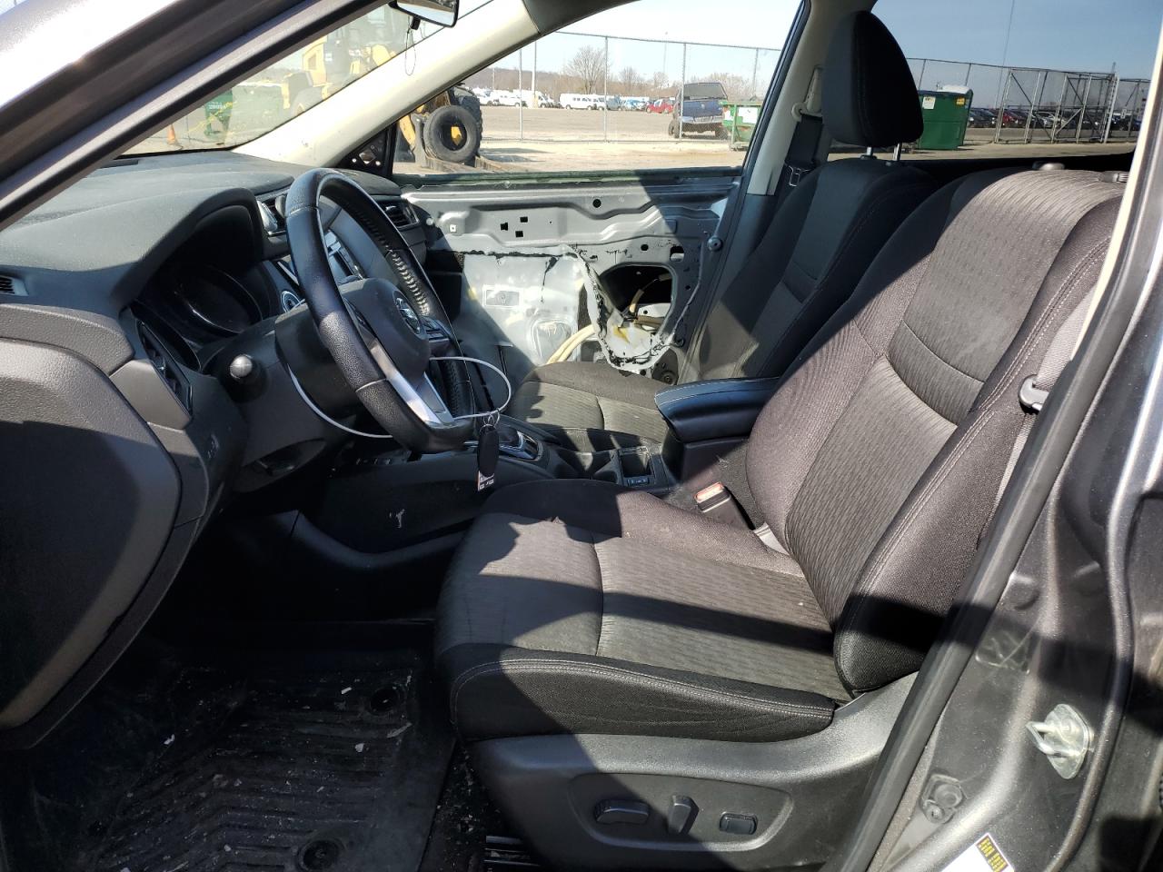 2020 Nissan Rogue VIN JN8AT2MV2LW137573 Copart auction photo, front end / side damage thumbnail 7