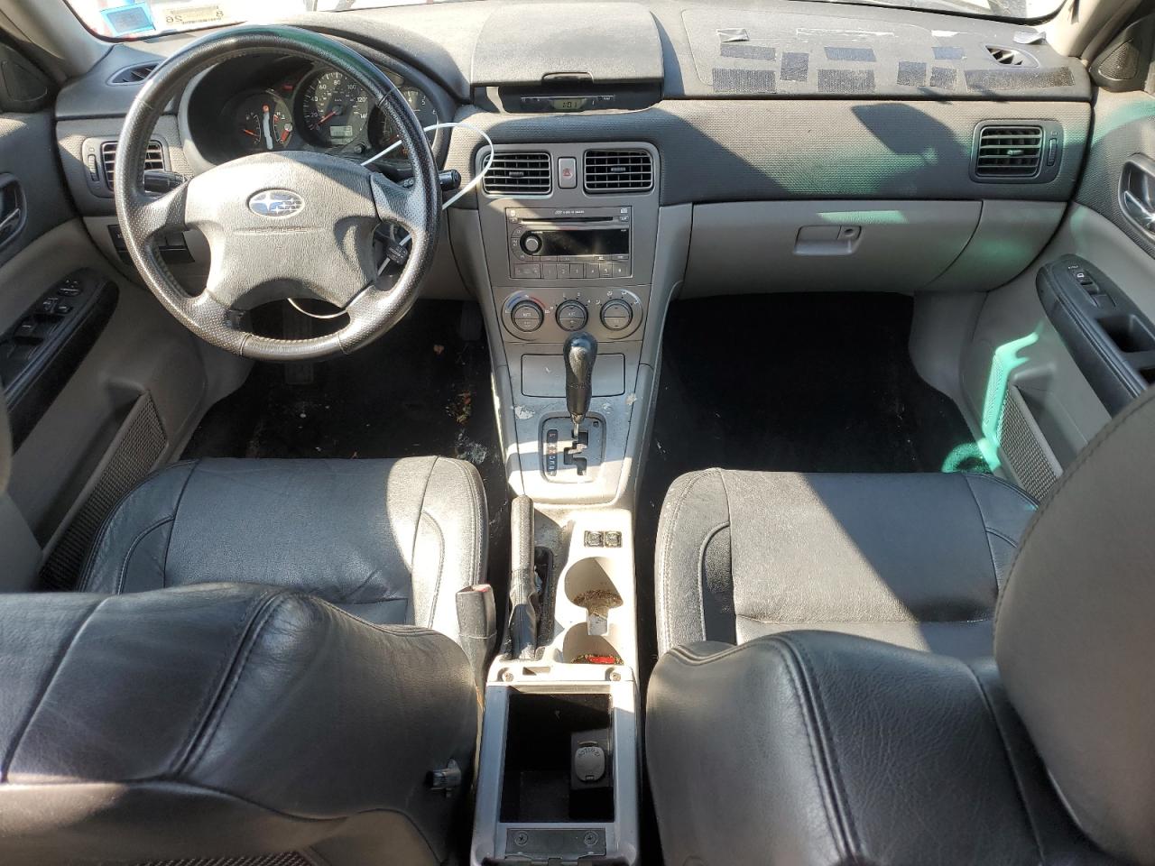 2004 Subaru Forester VIN JF1SG69664H725355 Copart auction photo, front end / side damage thumbnail 8