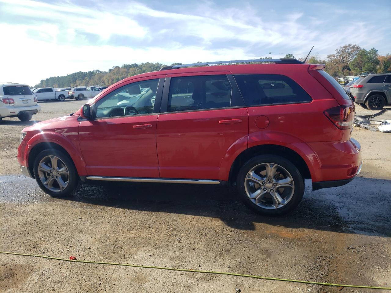 2017 Dodge Journey VIN 3C4PDCGB5HT626962 Copart auction photo, side damage thumbnail 2