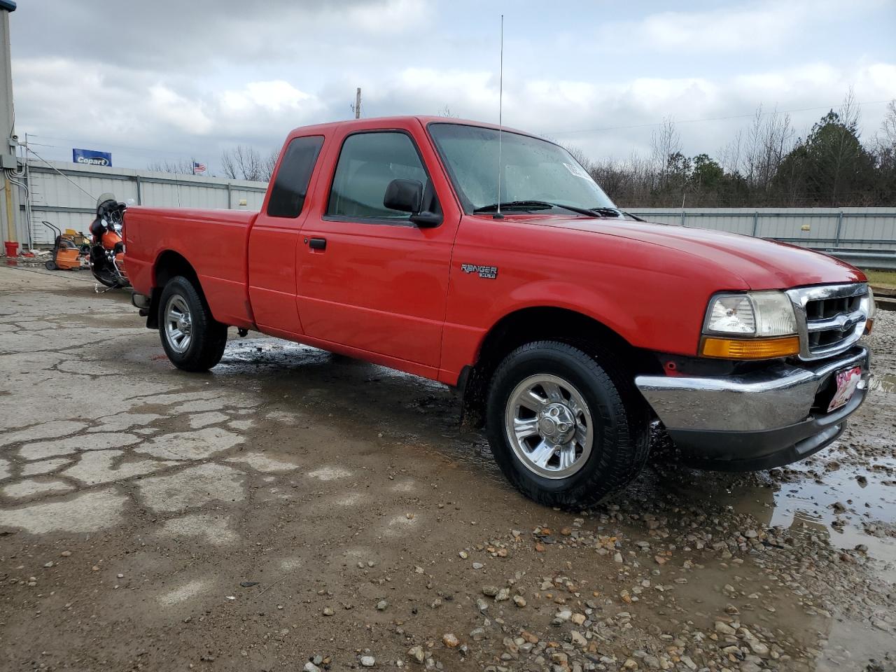 2000 Ford Ranger VIN 1FTYR14V8YPC10711 Copart auction photo, front end / rear end damage thumbnail 4