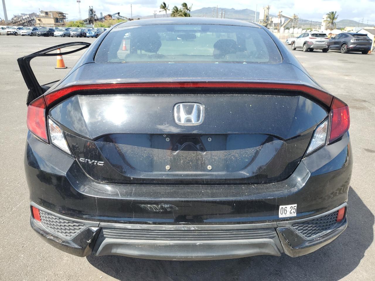 2016 Honda Civic VIN 2HGFC4B58GH304279 Copart auction photo, side / front end damage thumbnail 6