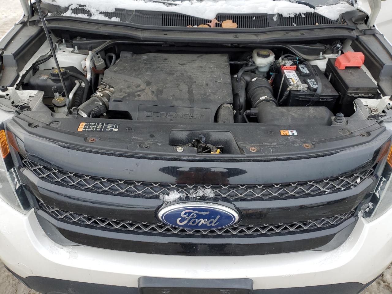 2015 Ford Explorer VIN 1FM5K8GT7FGC44044 Copart auction photo, front end damage thumbnail 12