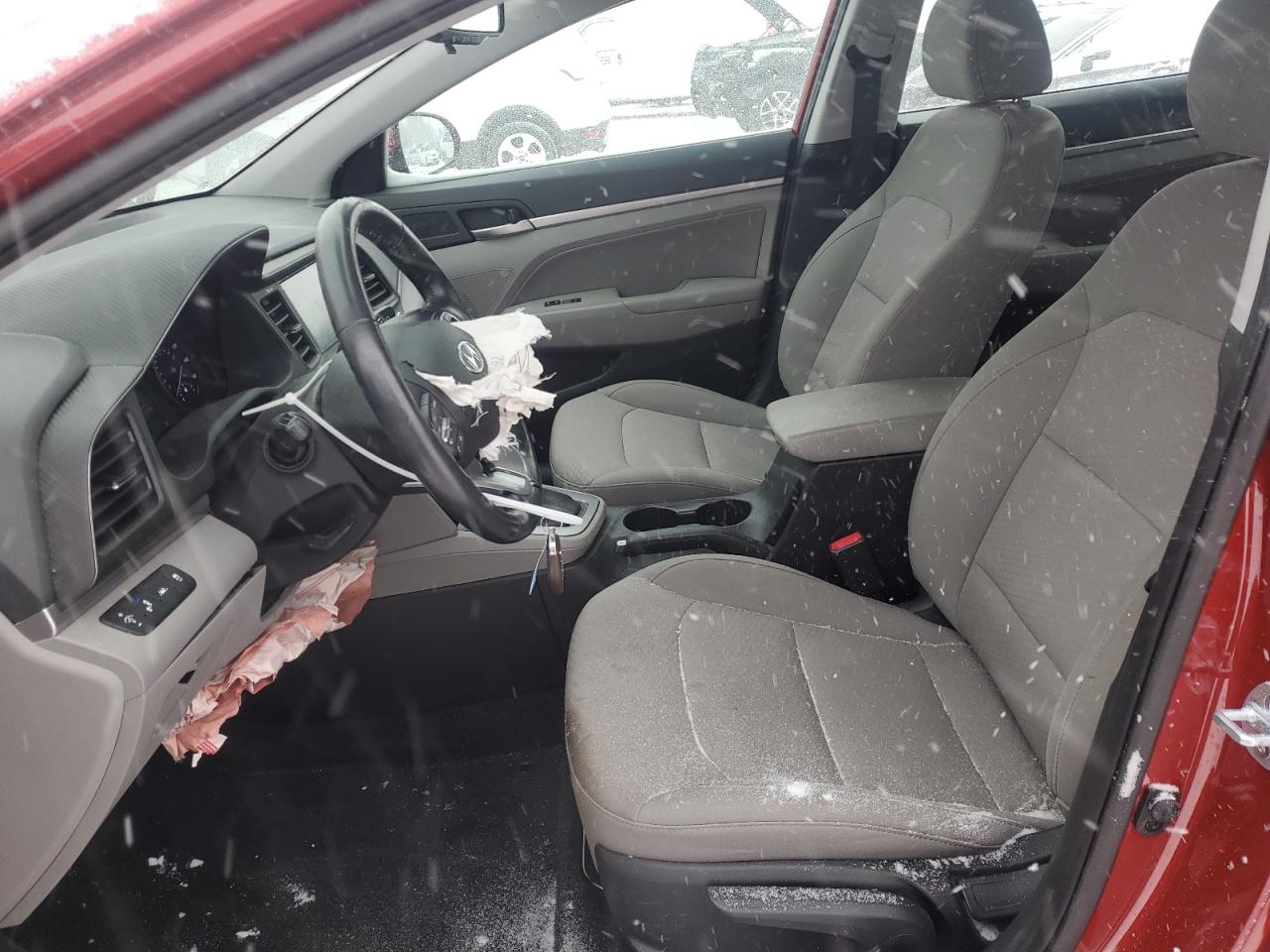 2019 Hyundai Elantra VIN 5NPD84LF9KH467859 Copart auction photo, all over damage thumbnail 7