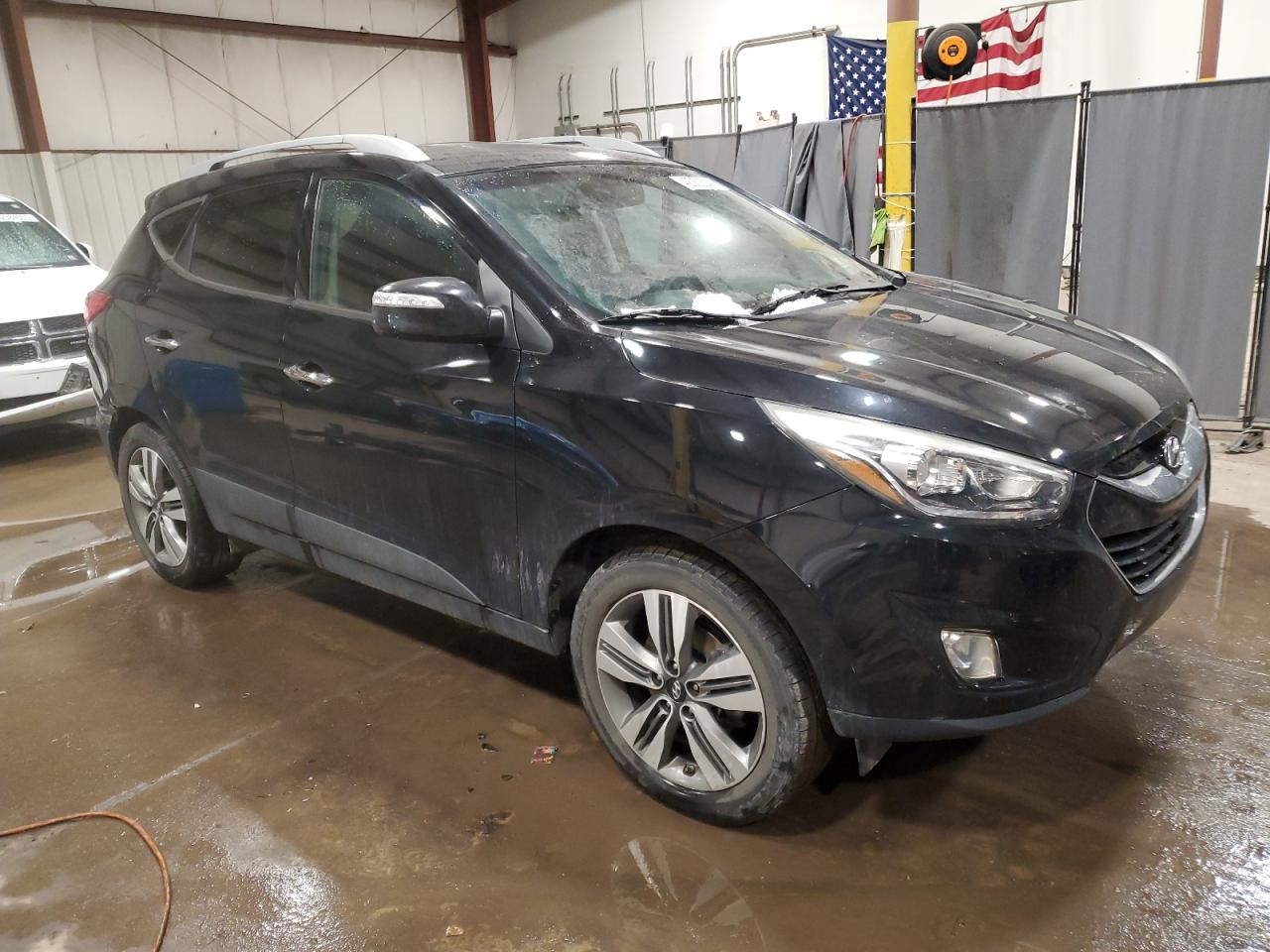 2015 Hyundai Tucson VIN KM8JUCAG5FU978397 Copart auction photo, side damage thumbnail 4