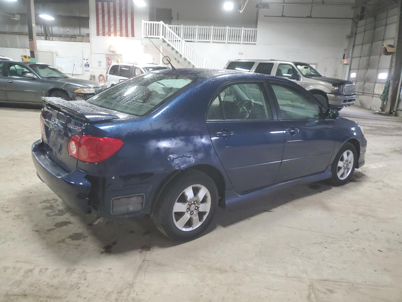 2006 Toyota Corolla VIN 1NXBR30E26Z764389 Copart auction photo, rear end / side damage thumbnail 3