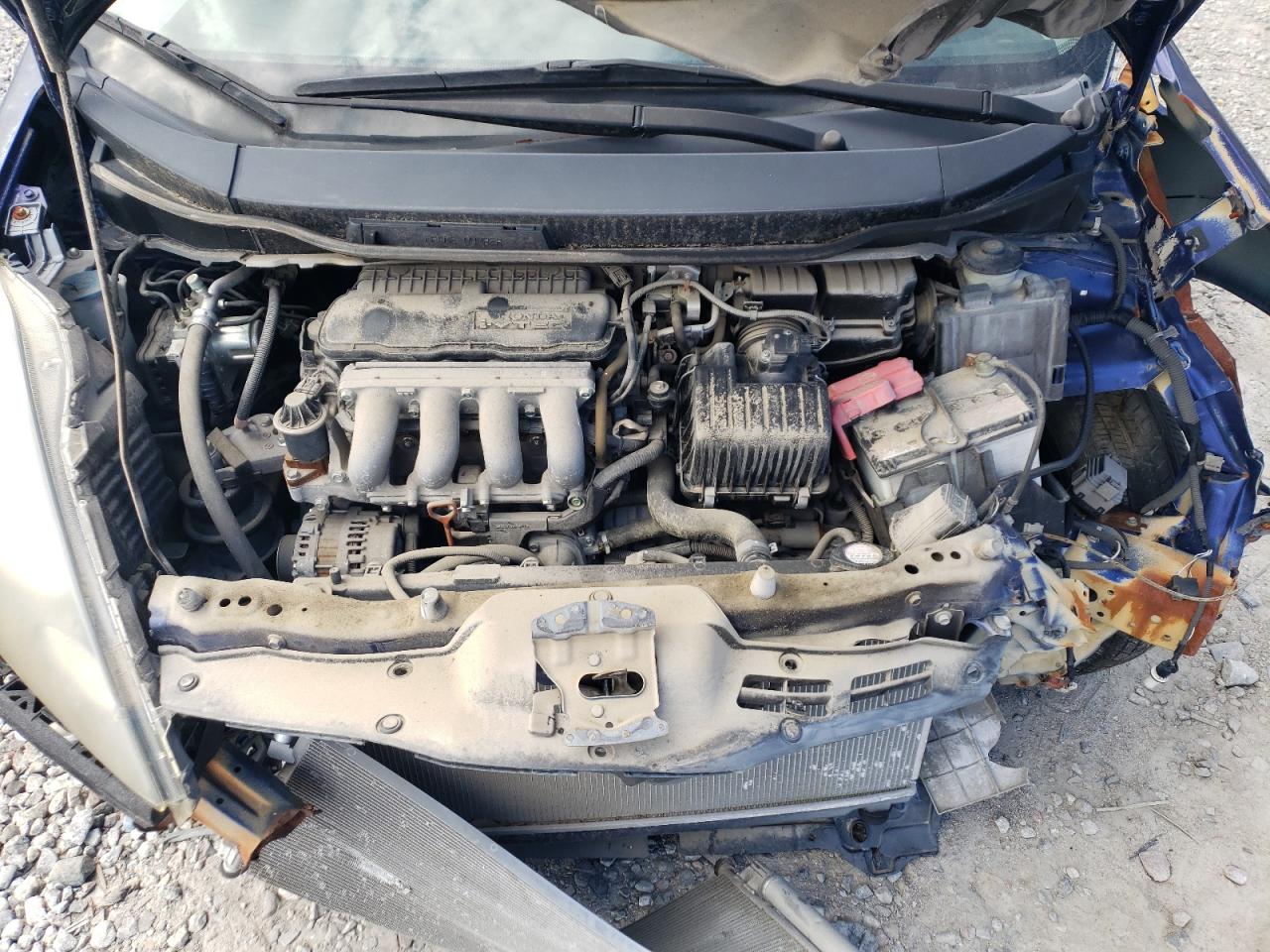 2011 Honda Fit VIN JHMGE8H32BC019422 Copart auction photo, front end damage thumbnail 11