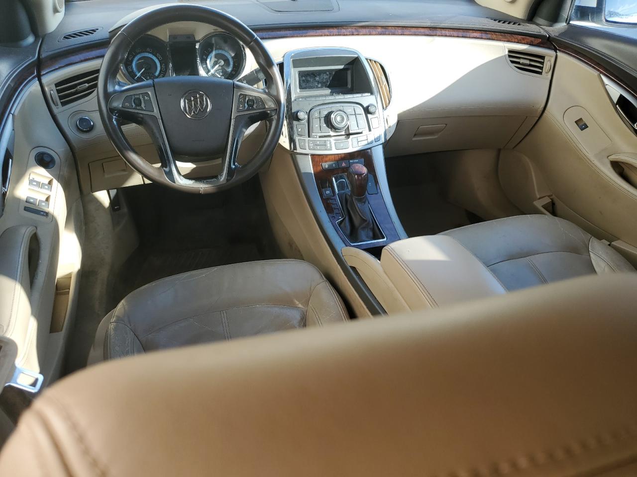 2010 Buick LaCrosse VIN 1G4GC5EG8AF271844 Copart auction photo, side / front end damage thumbnail 8