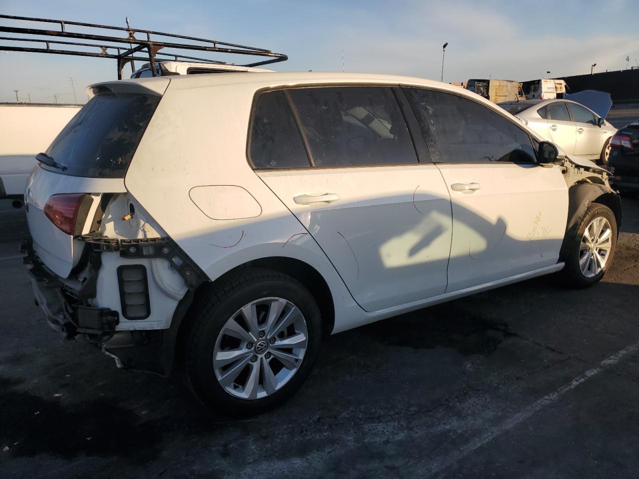 2020 Volkswagen Golf VIN 3VWG57AU6LM003333 Copart auction photo, rear end damage thumbnail 3