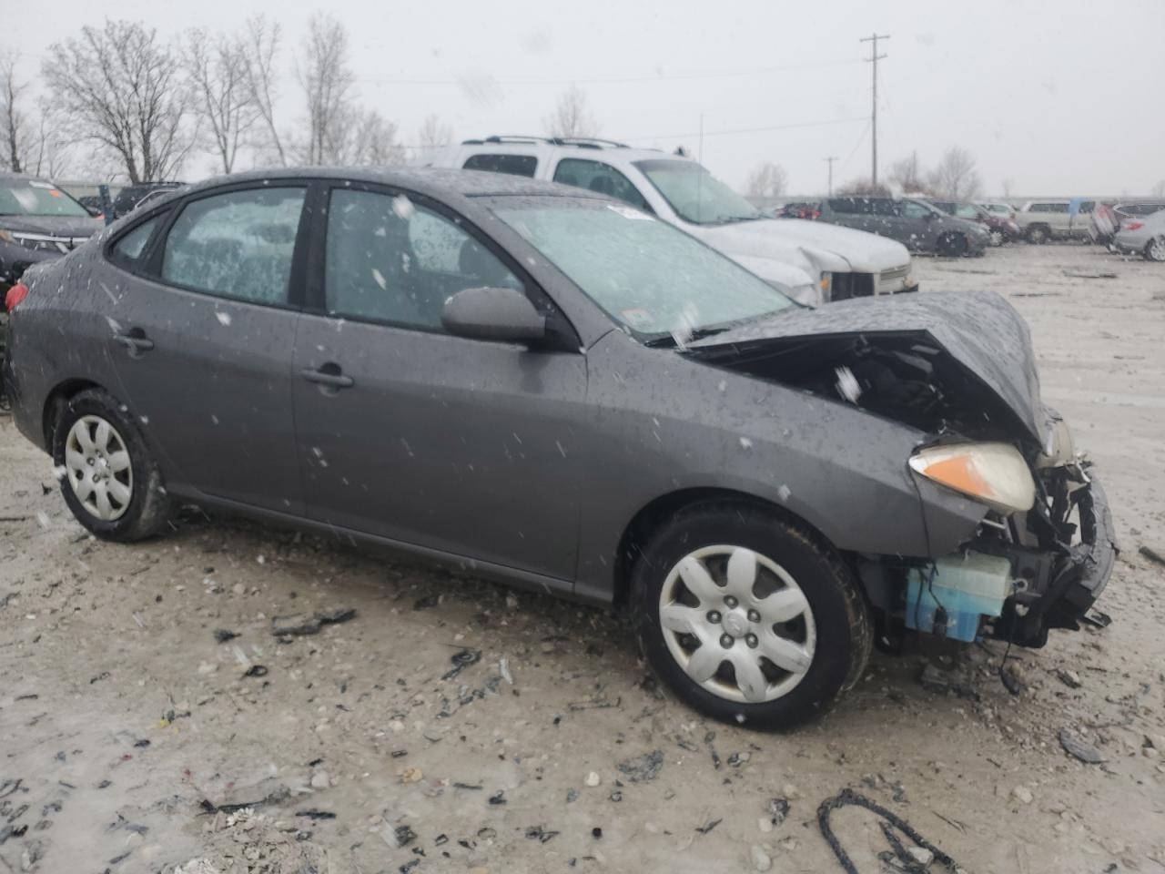 2008 Hyundai Elantra VIN KMHDU46D58U550298 Copart auction photo, front end damage thumbnail 4
