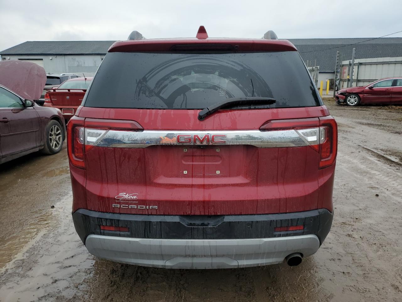 2020 GMC Acadia VIN 1GKKNKLA6LZ118584 Copart auction photo, front end / side damage thumbnail 6