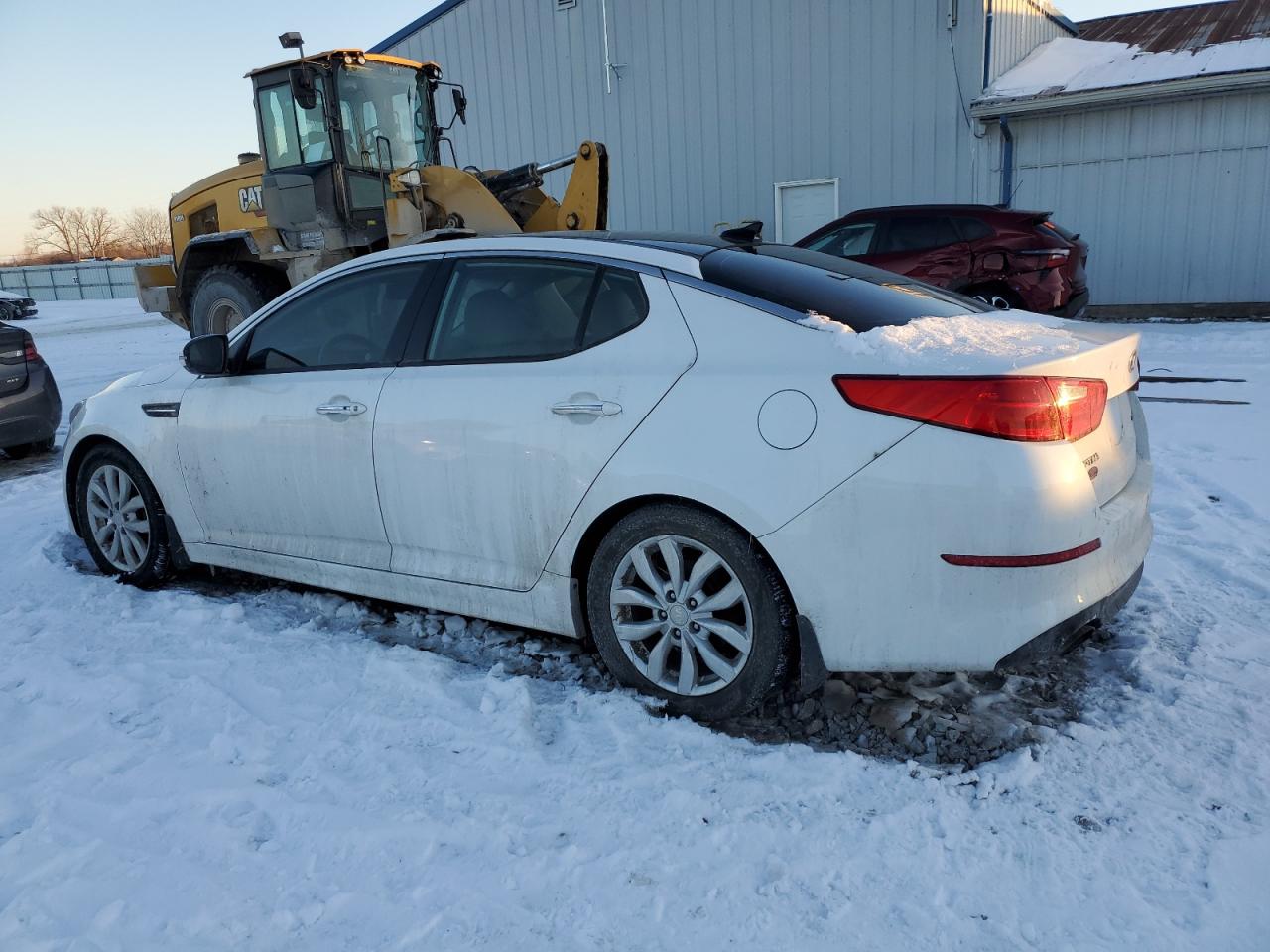 2015 KIA Optima VIN 5XXGN4A75FG452424 Copart auction photo, all over damage thumbnail 2