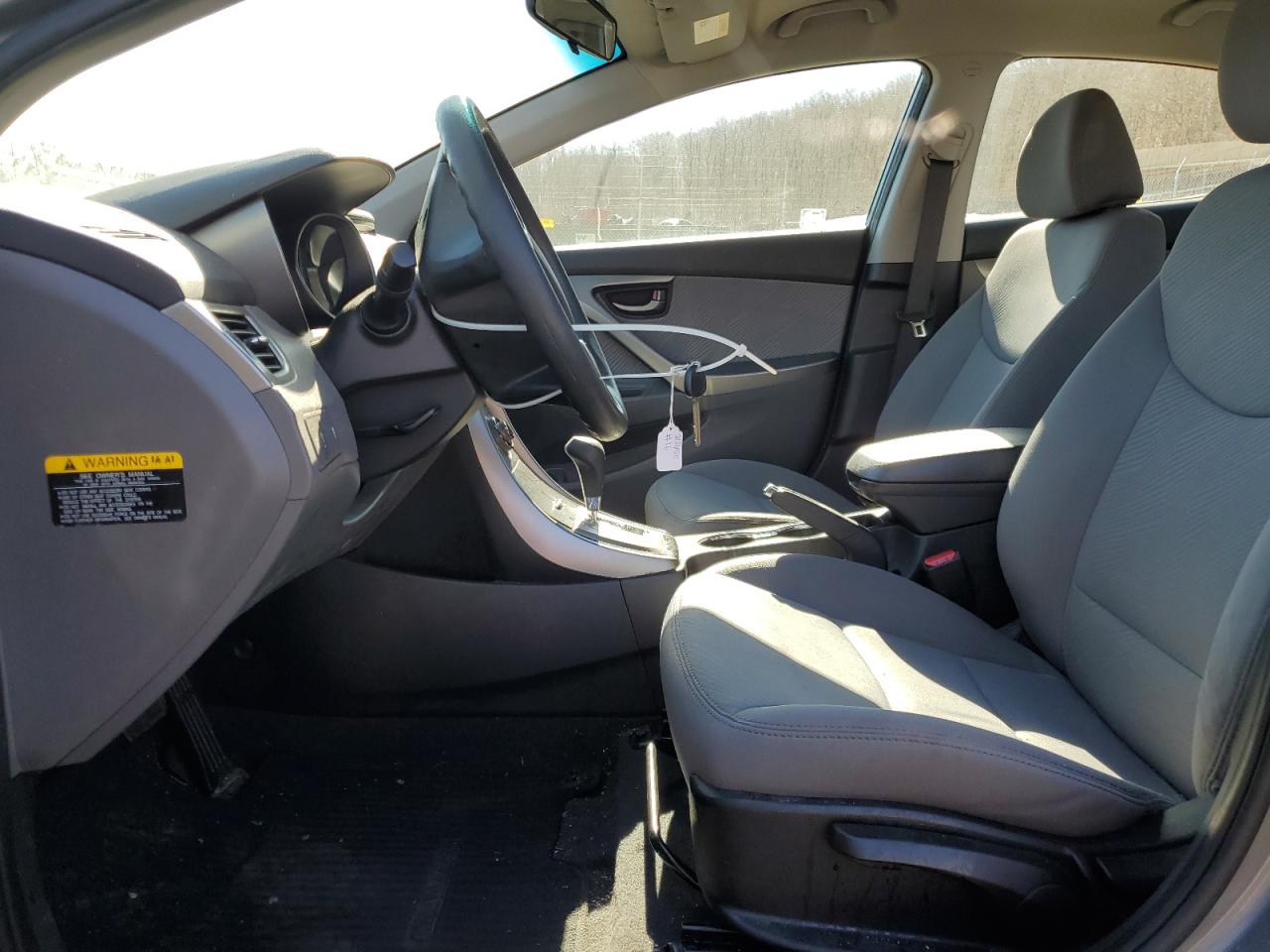2013 Hyundai Elantra VIN 5NPDH4AE5DH352186 Copart auction photo, front end damage thumbnail 7