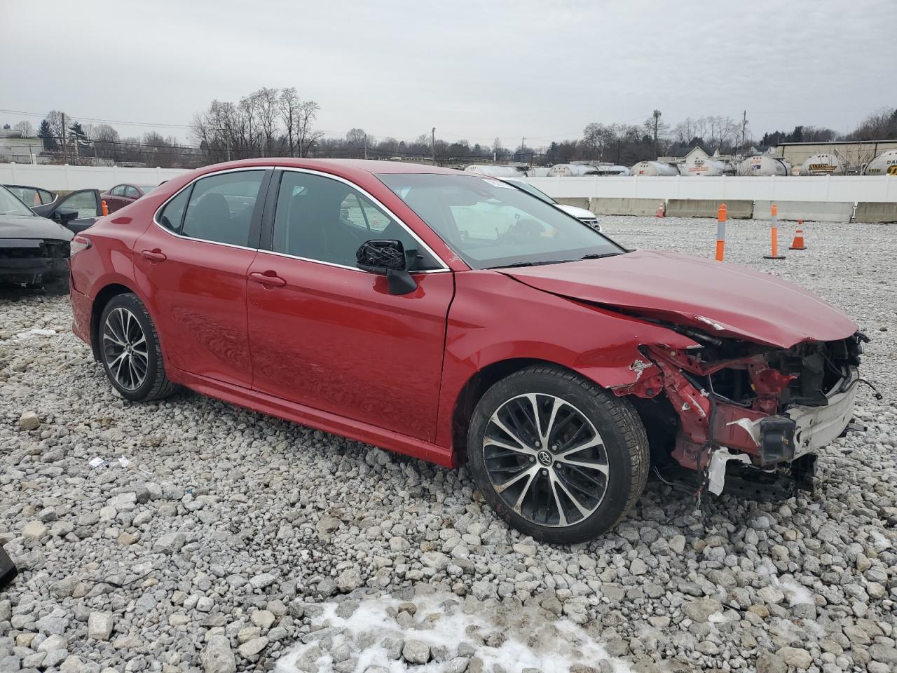2019 Toyota Camry VIN 4T1B11HK6KU196194 Copart auction photo, front end / rear end damage thumbnail 4