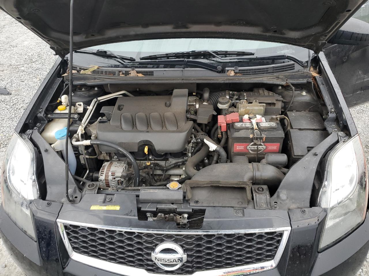 2012 Nissan Sentra VIN 3N1AB6AP3CL767977 Copart auction photo, all over damage thumbnail 11