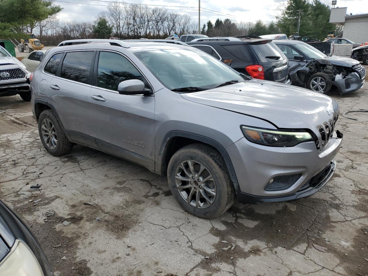 2020 Jeep Grand Cherokee VIN 1C4PJMLB5LD546998 Copart auction photo, side damage thumbnail 4