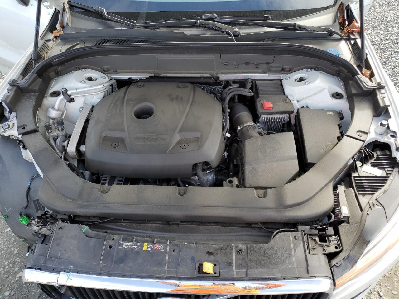 2020 Volvo XC60 VIN YV4102RK3L1584491 Copart auction photo, front end damage thumbnail 12