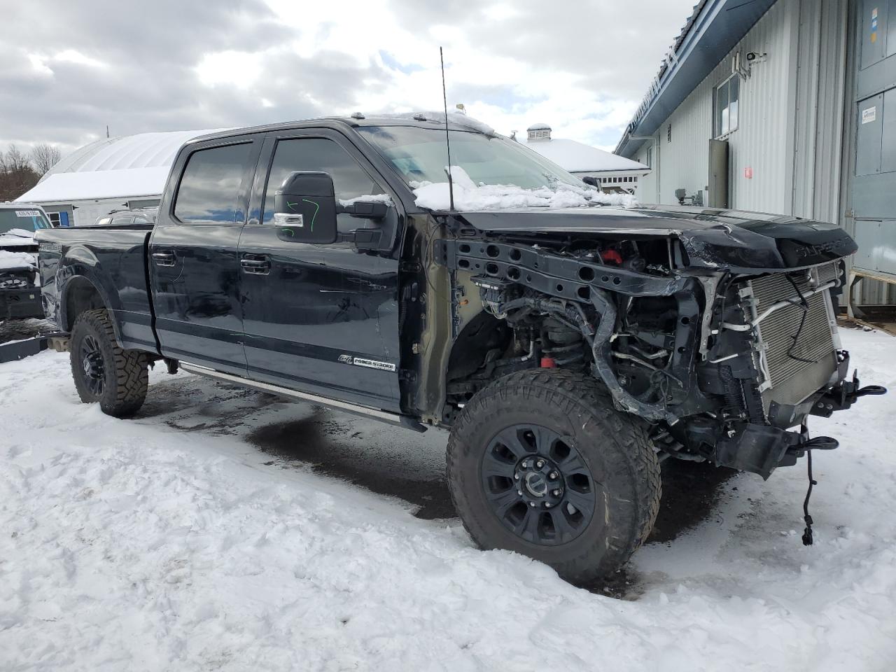 2022 Ford F250 VIN 1FT8W2BT3NEF94257 Copart auction photo, front end / rear end damage thumbnail 4