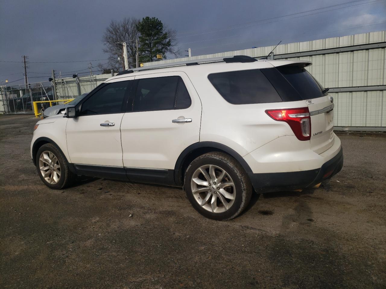 2015 Ford Explorer VIN 1FM5K7F84FGA01248 Copart auction photo, side damage thumbnail 2
