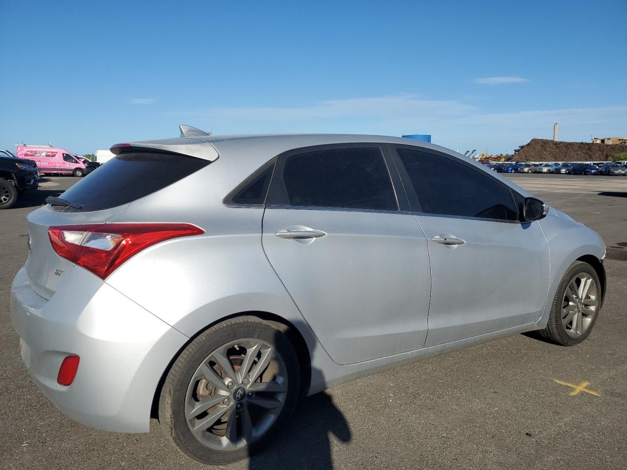 2016 Hyundai Elantra VIN KMHD35LHXGU281326 Copart auction photo, front end damage thumbnail 3