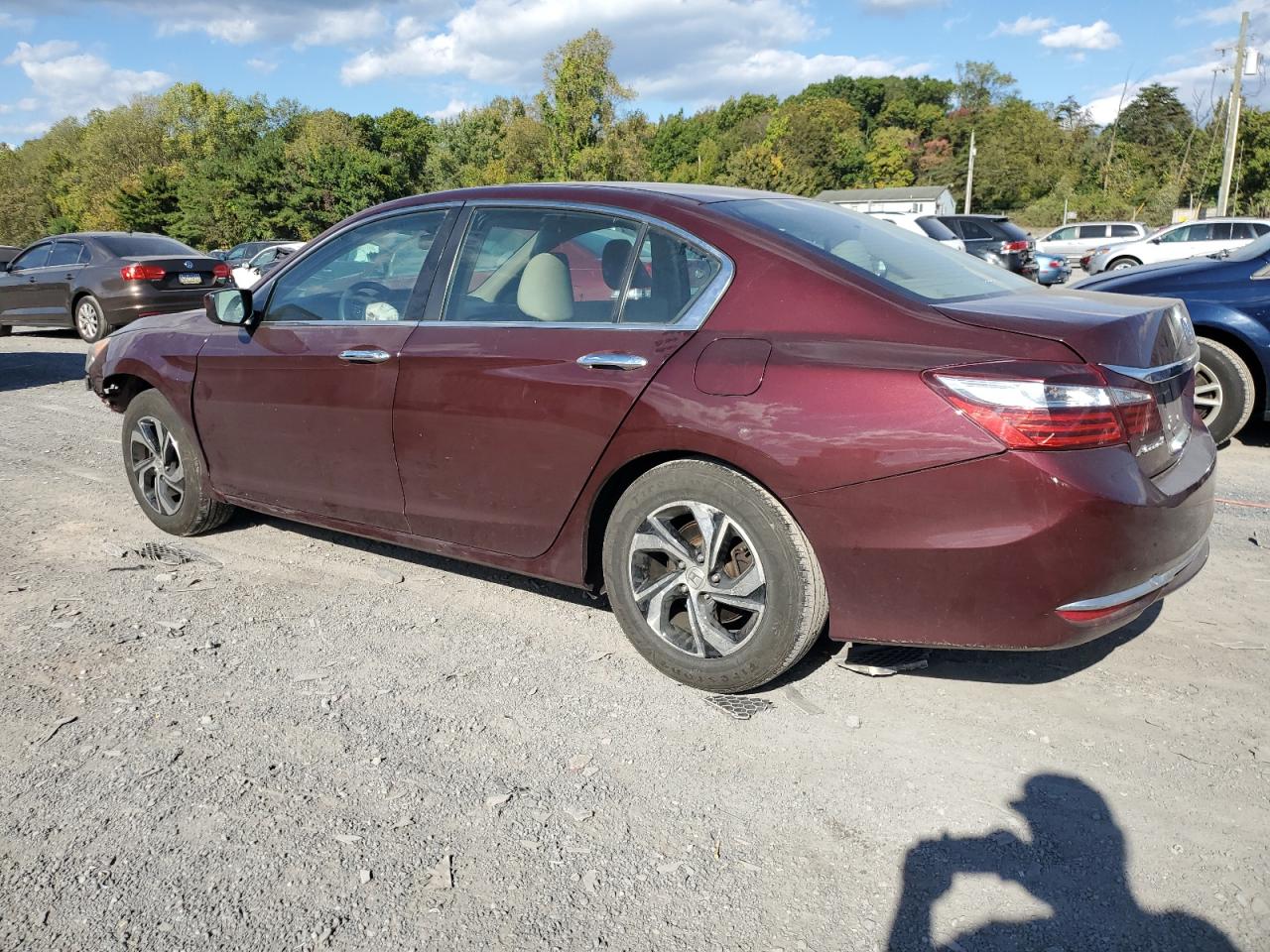 2016 Honda Accord VIN 1HGCR2F33GA144261 Copart auction photo, front end damage thumbnail 2