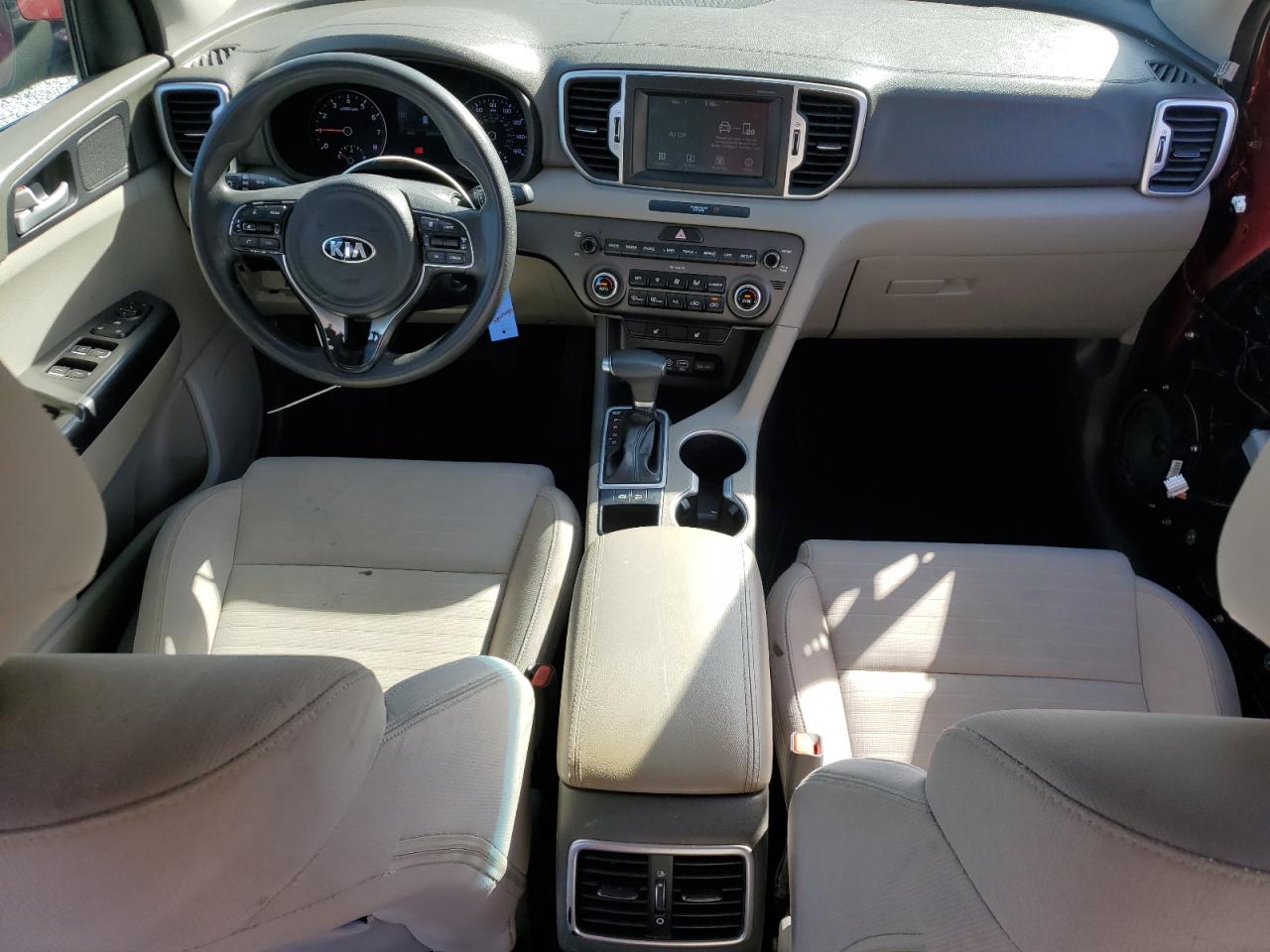 2017 KIA Sportage VIN KNDPM3AC5H7210383 Copart auction photo, front end / side damage thumbnail 8