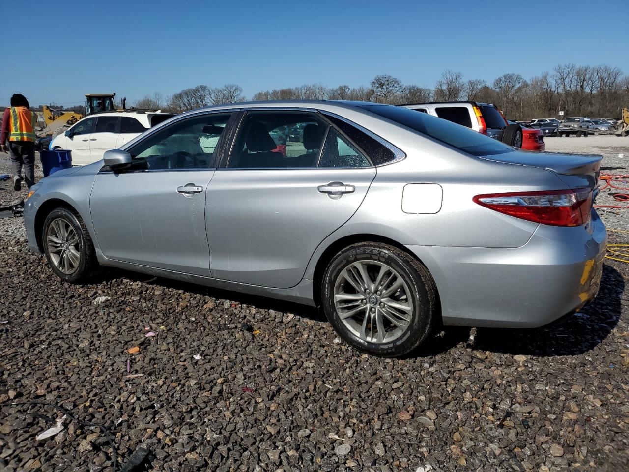 2017 Toyota Camry VIN 4T1BF1FK7HU379407 Copart auction photo, front end / side damage thumbnail 2