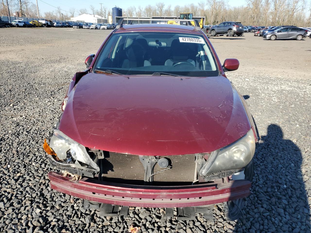 2011 Subaru Impreza VIN JF1GH6D64BH812968 Copart auction photo, side / front end damage thumbnail 5
