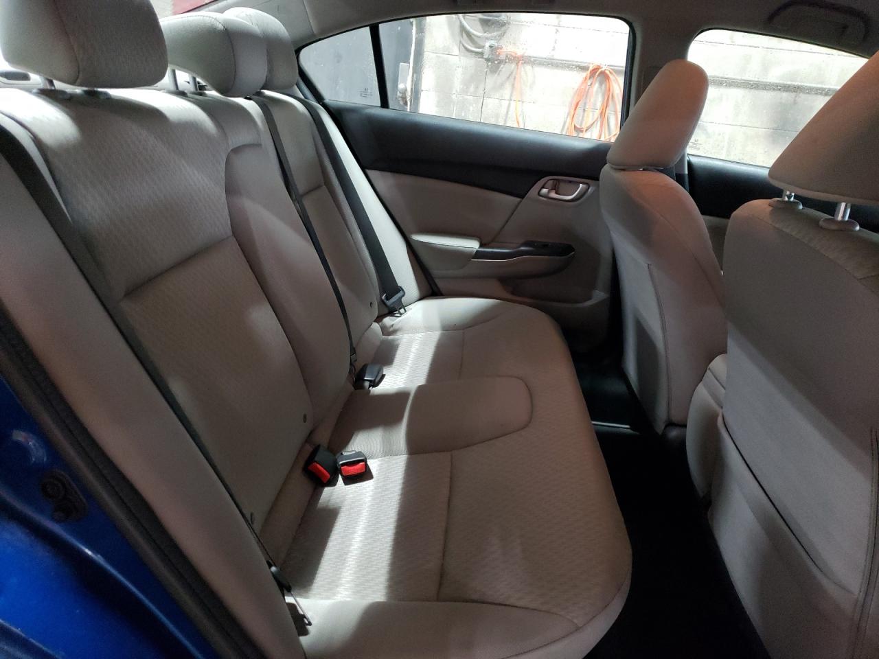 2014 Honda Civic VIN 2HGFB2F53EH542040 Copart auction photo, side damage thumbnail 10