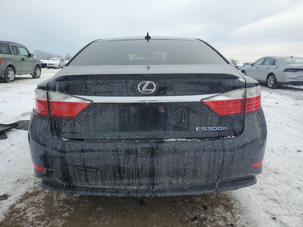 2013 Lexus ES VIN JTHBW1GGXD2015405 Copart auction photo, front end / side damage thumbnail 6