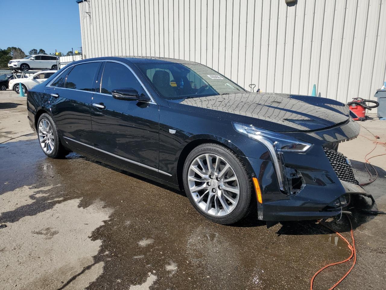 2019 Cadillac CT6 VIN 1G6KC5RKXKU109498 Copart auction photo, front end damage thumbnail 4