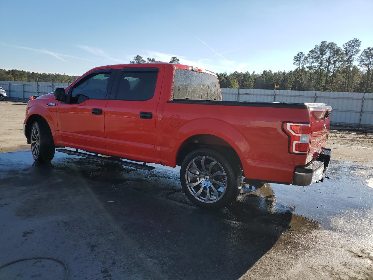 2018 Ford F-150 VIN 1FTEW1CB9JFD17393 Copart auction photo, side damage thumbnail 2