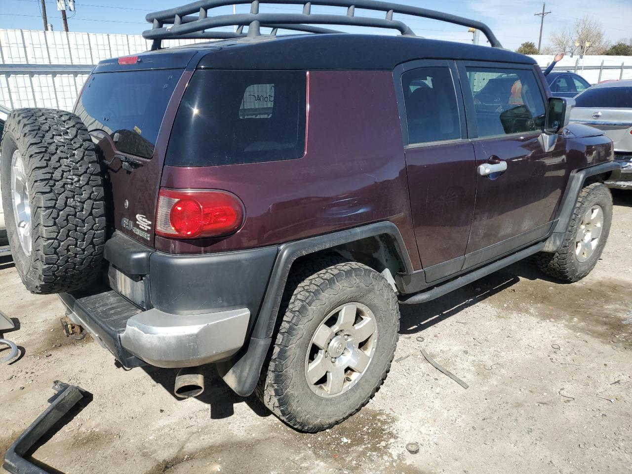 2007 Toyota FJ Cruiser VIN JTEBU11F470037158 Copart auction photo, front end damage thumbnail 3