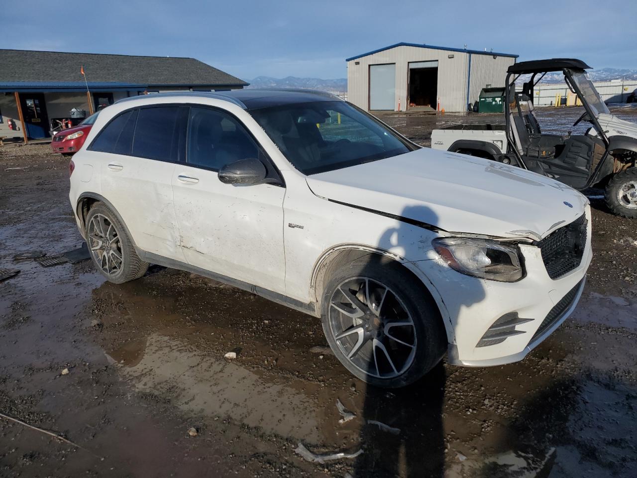 2017 Mercedes-Benz GLC VIN WDC0G6EB0HF194024 Copart auction photo, all over damage thumbnail 4